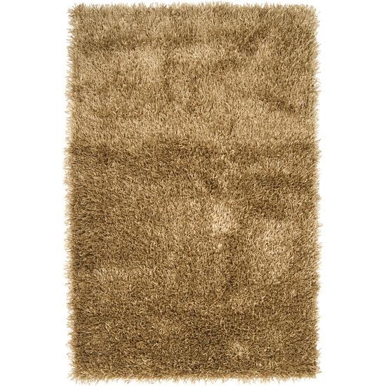 Shimmer Shag Area Rug, Gold - Thingz Contemporary Living